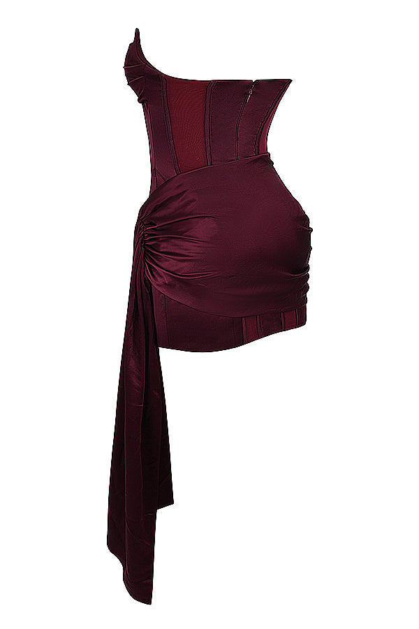 Jupe-short sans bretelles Mulberry