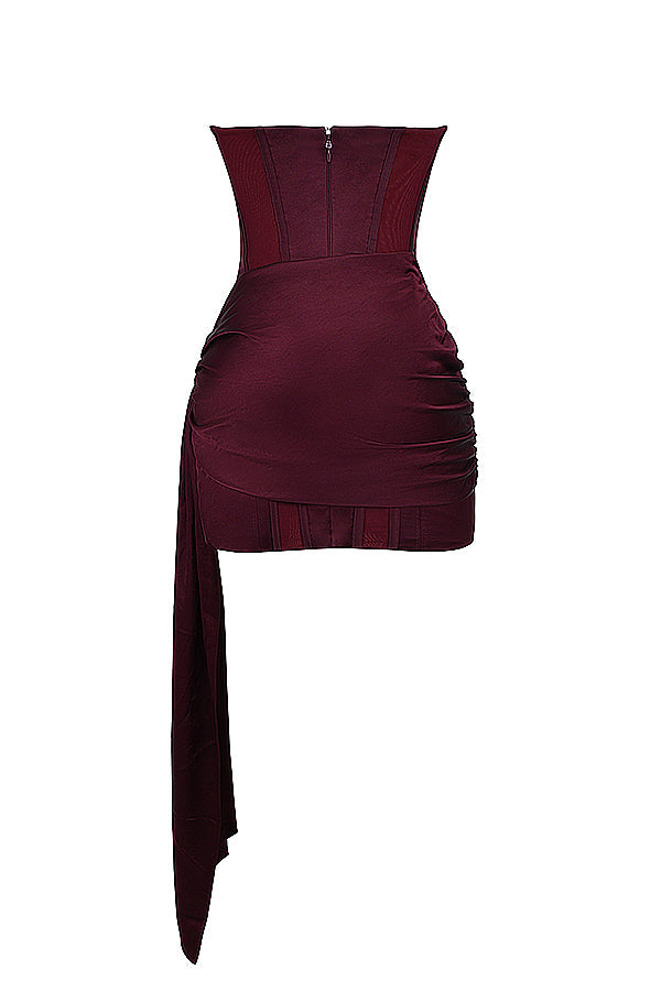 Jupe-short sans bretelles Mulberry