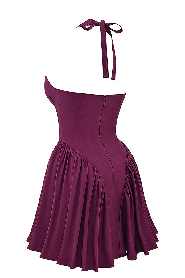 Mini-robe dos nu