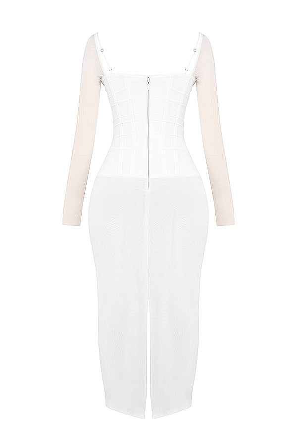 Robe longue fumée