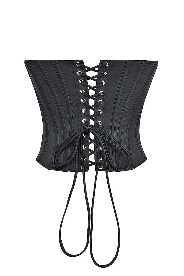 Corset avec dos en dentelle
