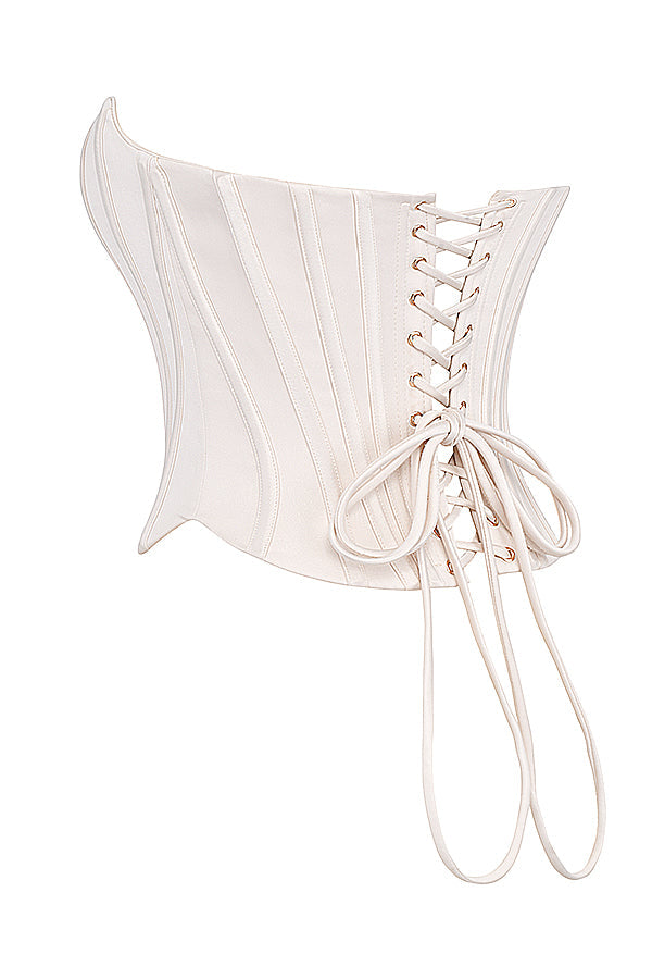 Corset avec dos en dentelle