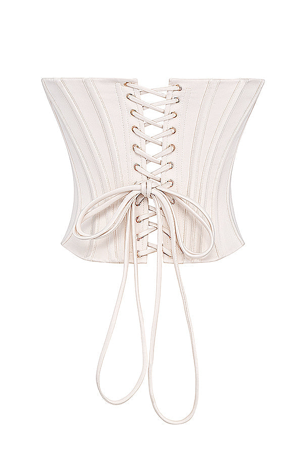 Corset avec dos en dentelle