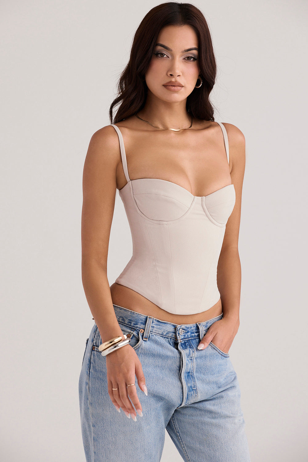 Corset Oyster avec armatures
