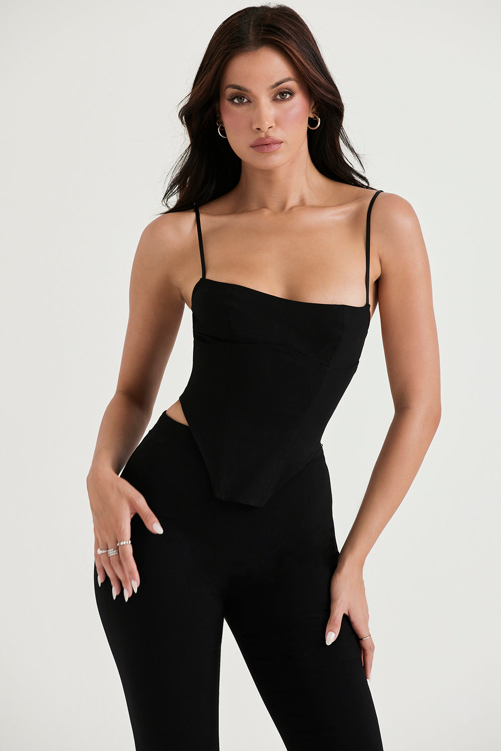Corset sculptant avec pantalon taille haute