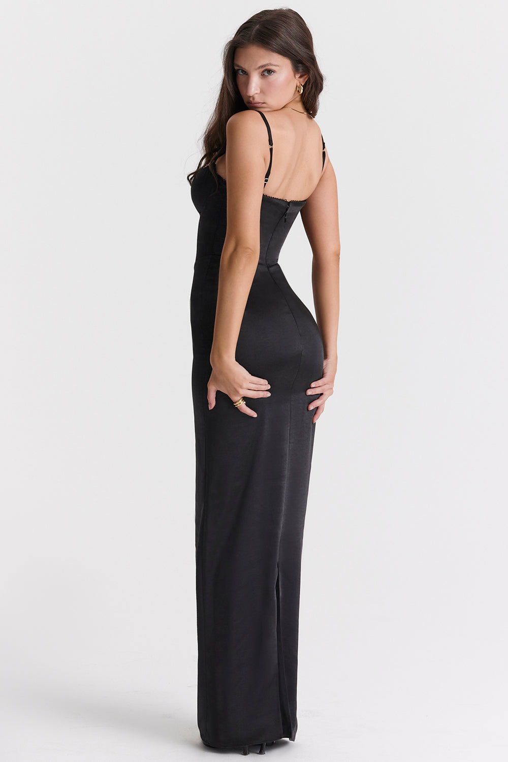 robe longue corset