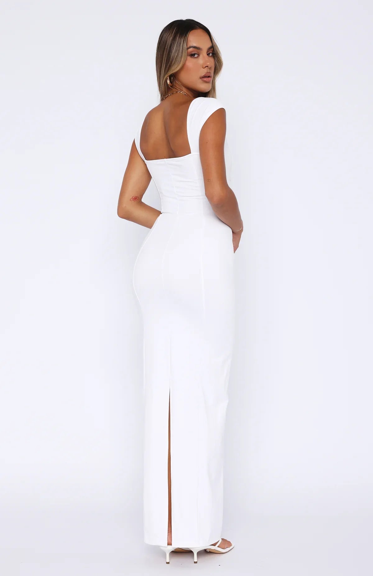 Robe longue élégante en queue de poisson
