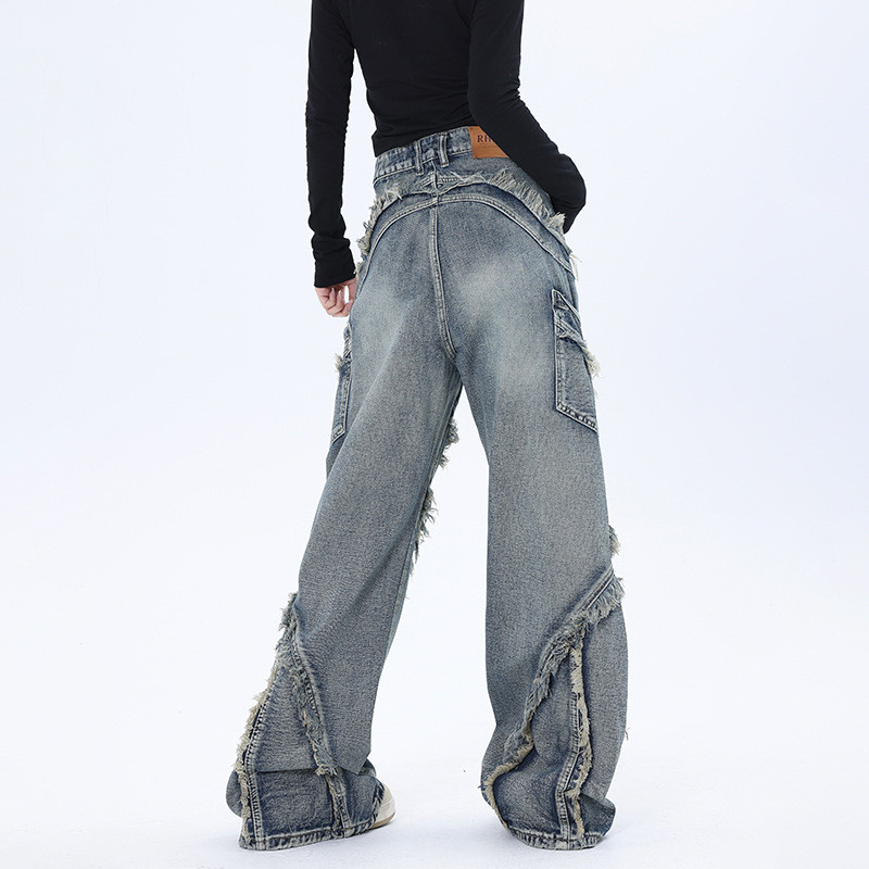 Jean oversize déchiré