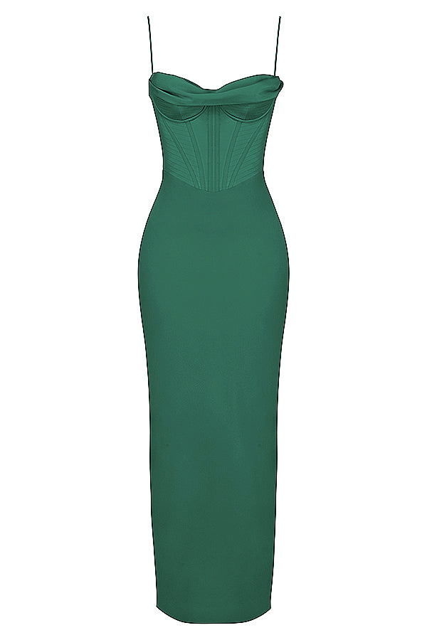 Robe longue corset élégante