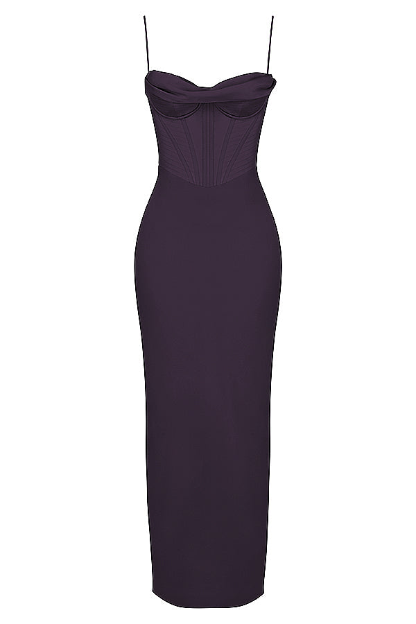 Robe longue corset élégante