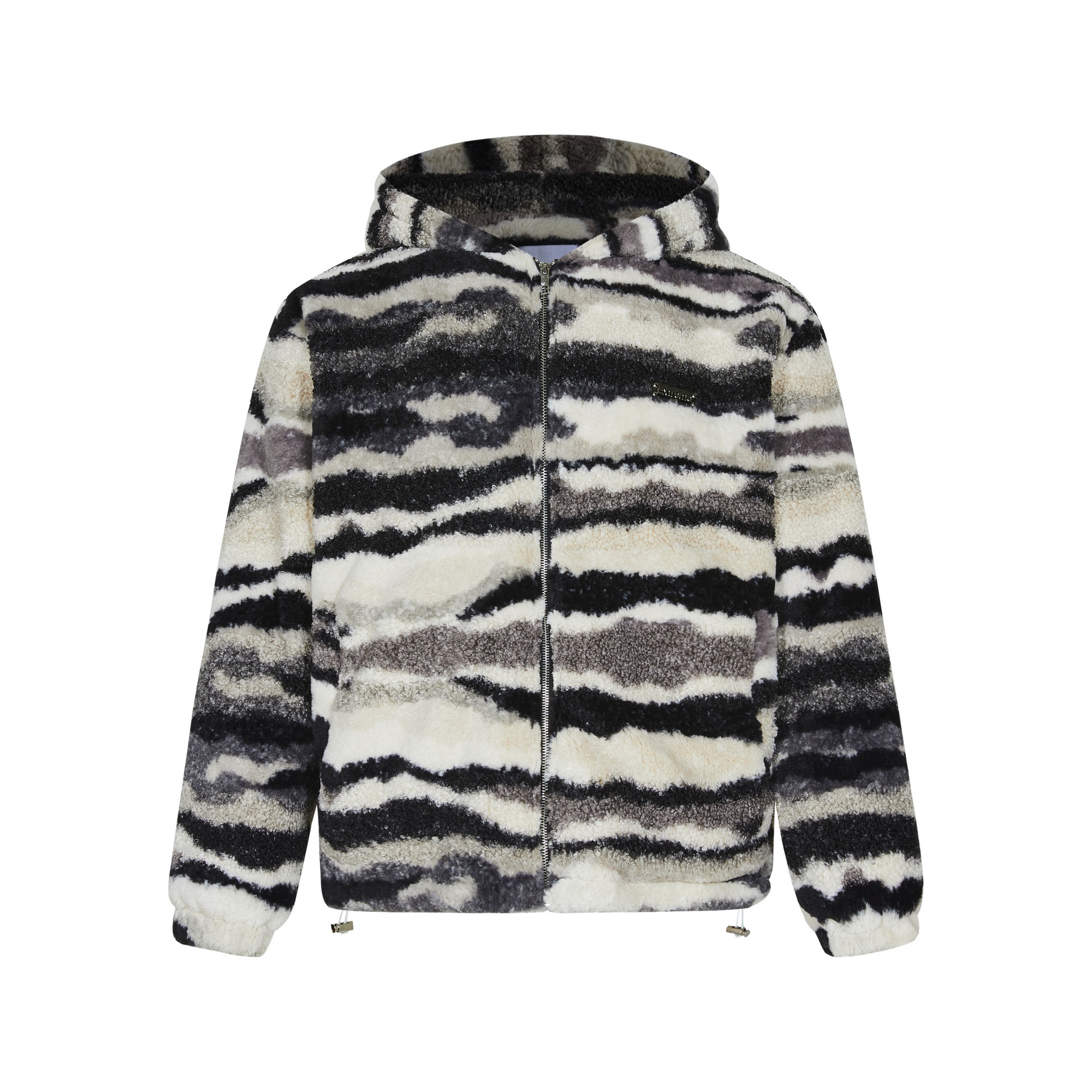 Veste tigre duveteuse
