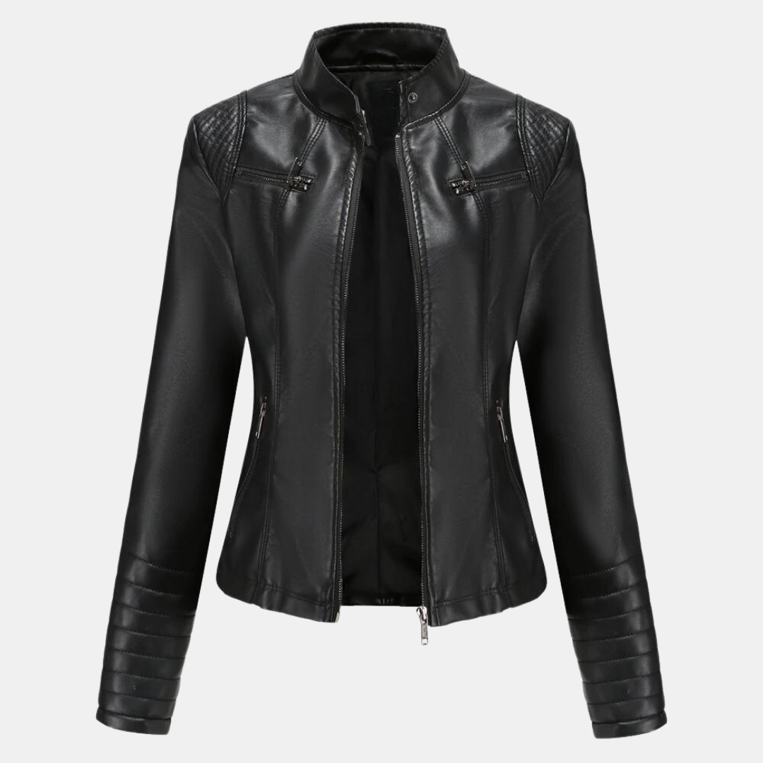 Veste pour femme en simili cuir