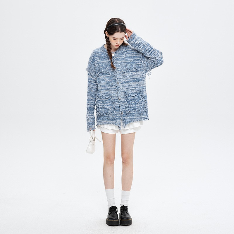 Gilet déchiré