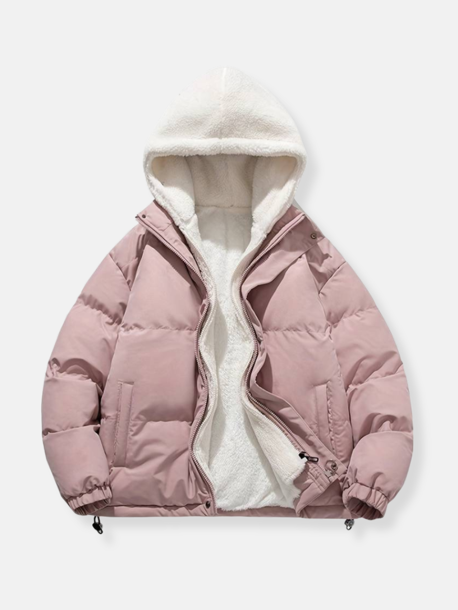 manteau avec de la fourrure