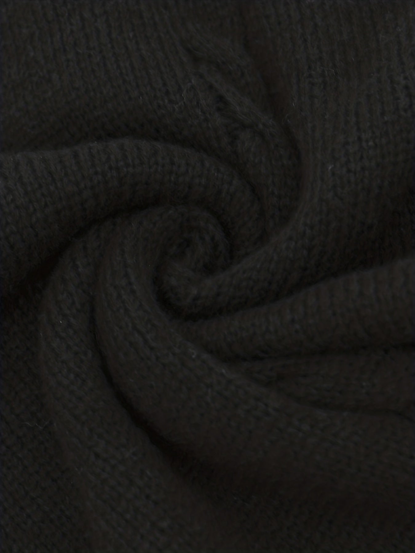Robe en maille avec ourlet volanté