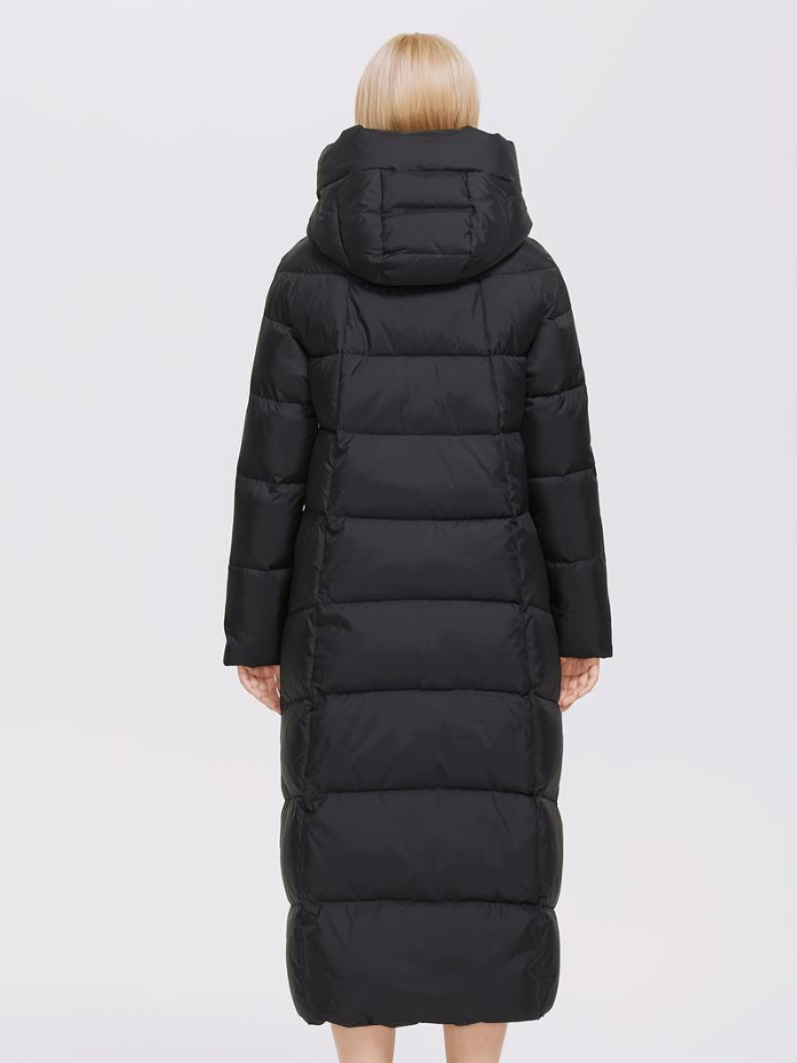 veste longue avec fermeture éclair