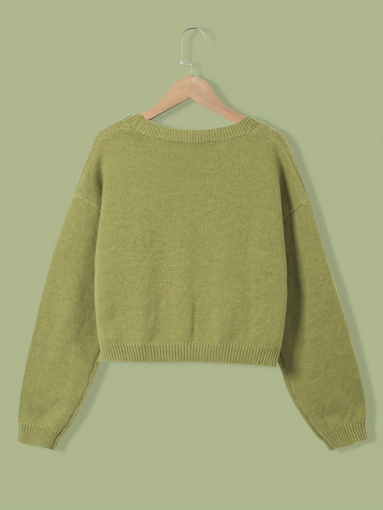 Cardigan à motif champignon et grenouille