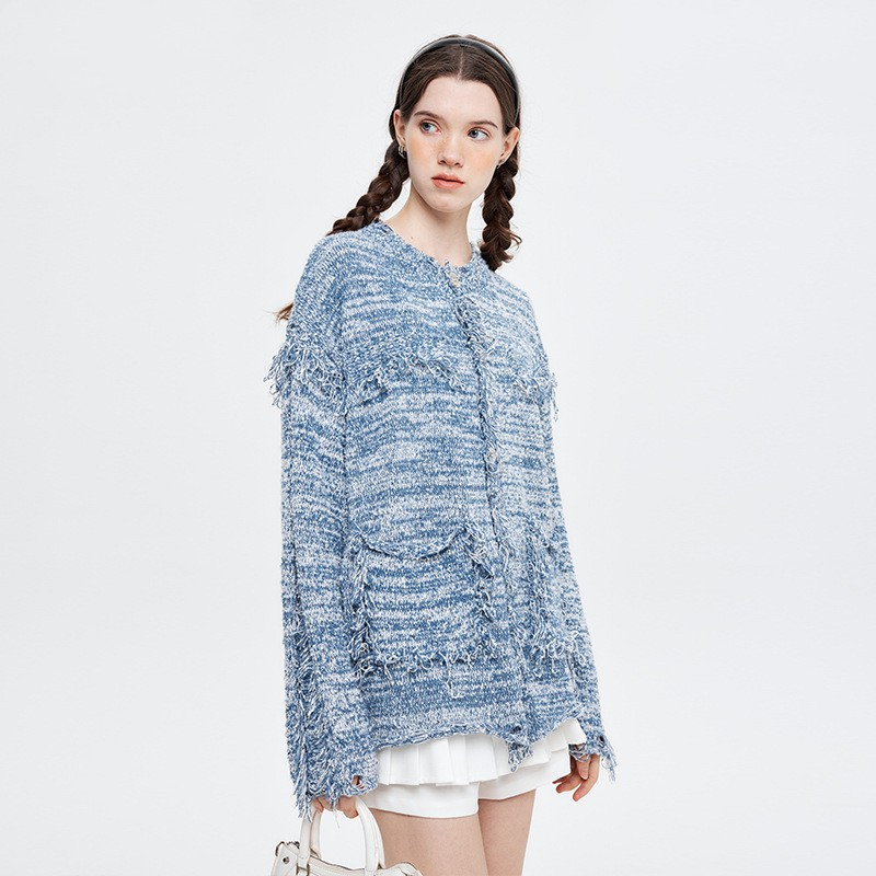 Gilet déchiré