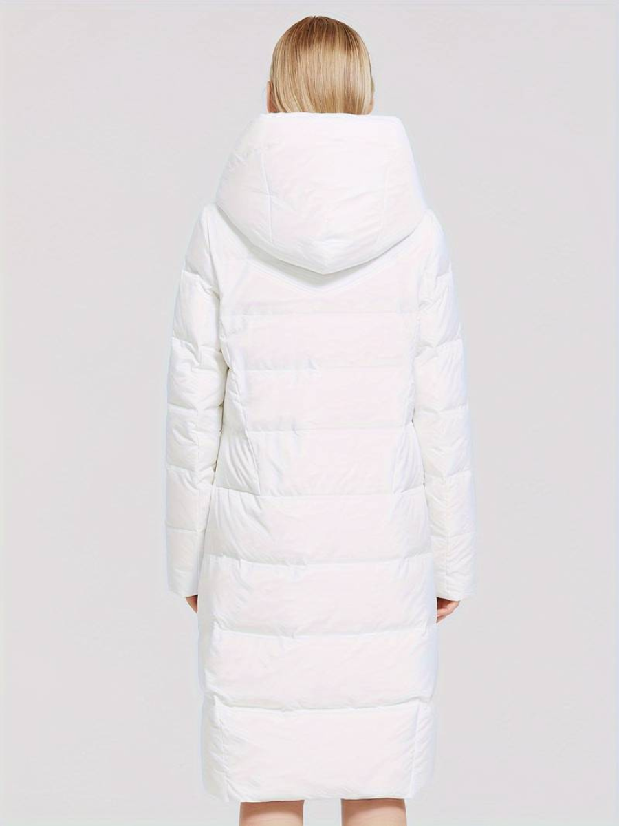 manteau long avec capuche