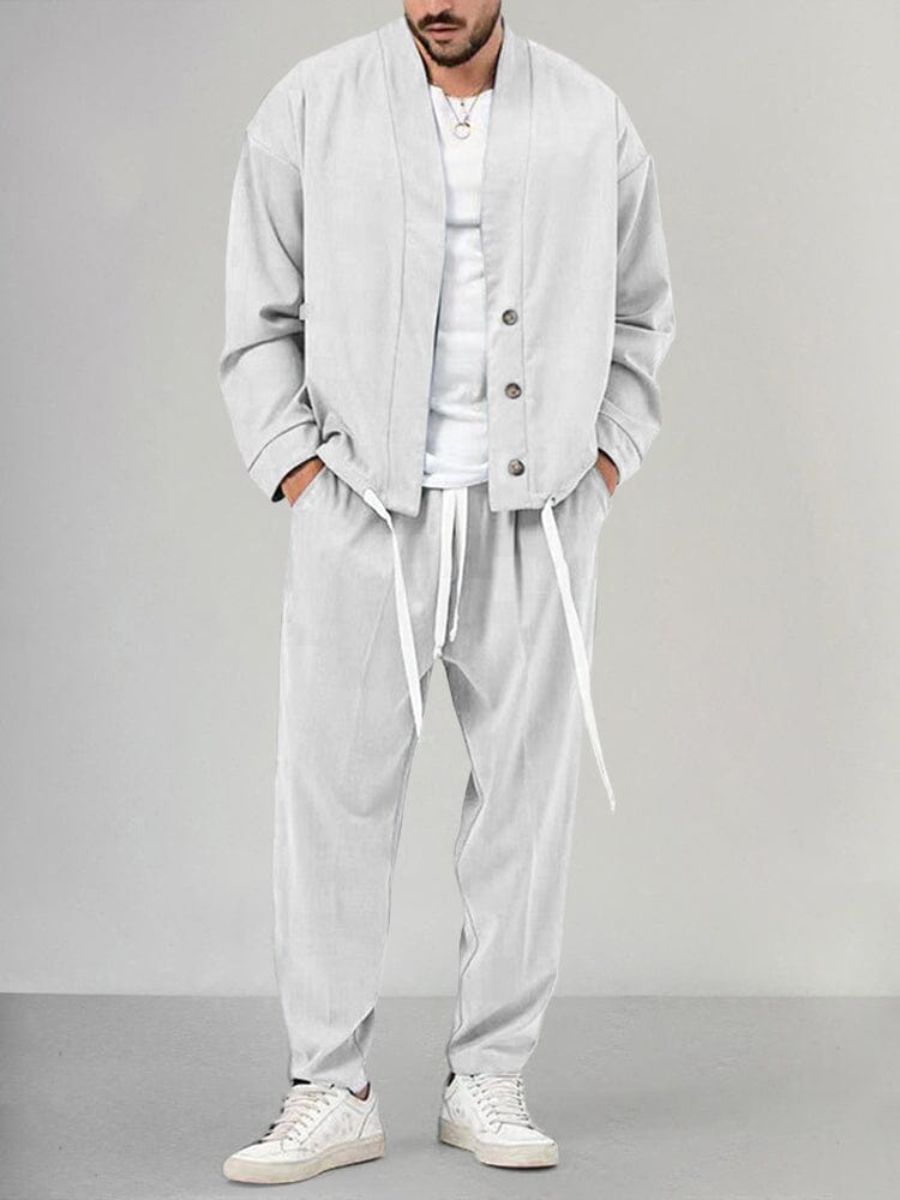 ensemble chemise et pantalon décontractés