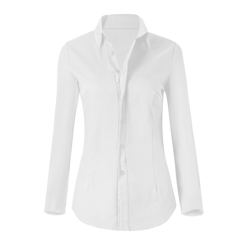 Blouse zippée pour femme