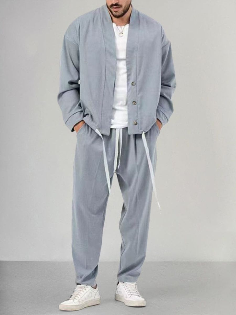 ensemble chemise et pantalon décontractés