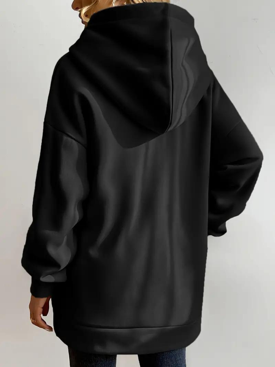 long sweat à capuche