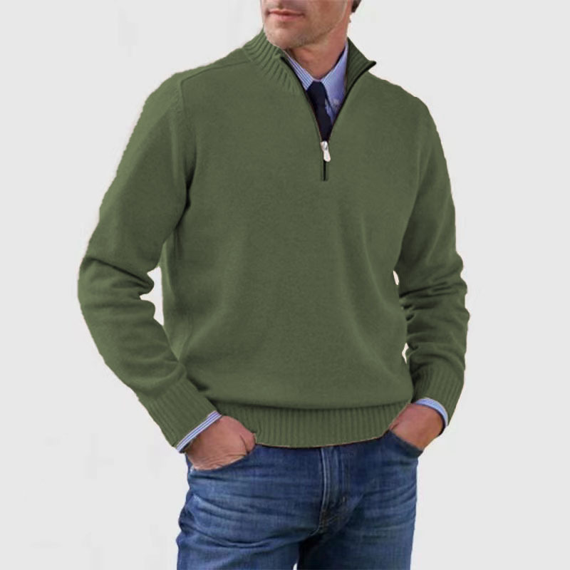 Pull demi-zip pour homme