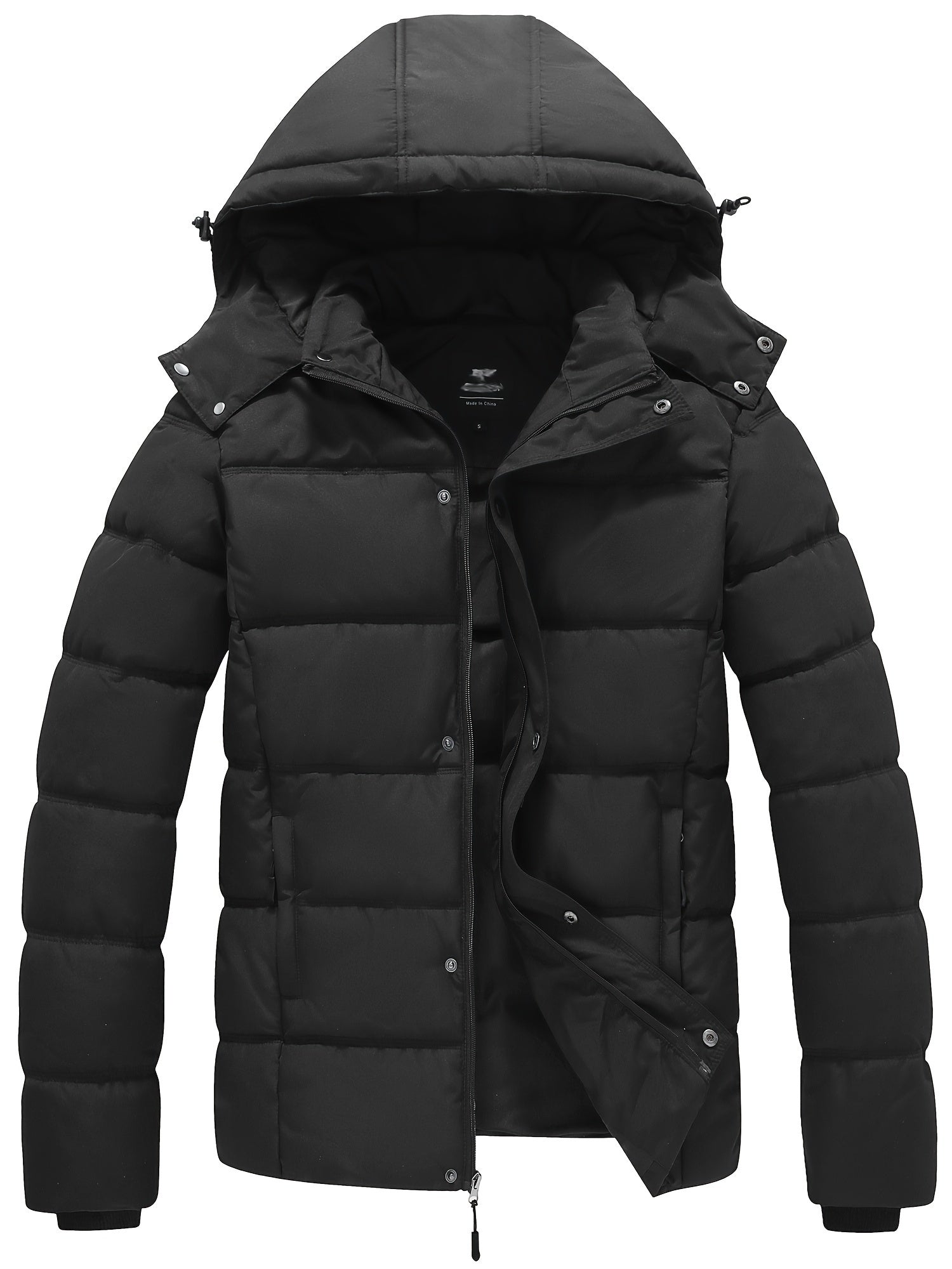 Veste matelassée à capuche pour homme