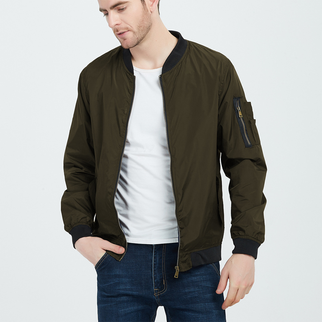 Blouson aviateur décontracté et élégant