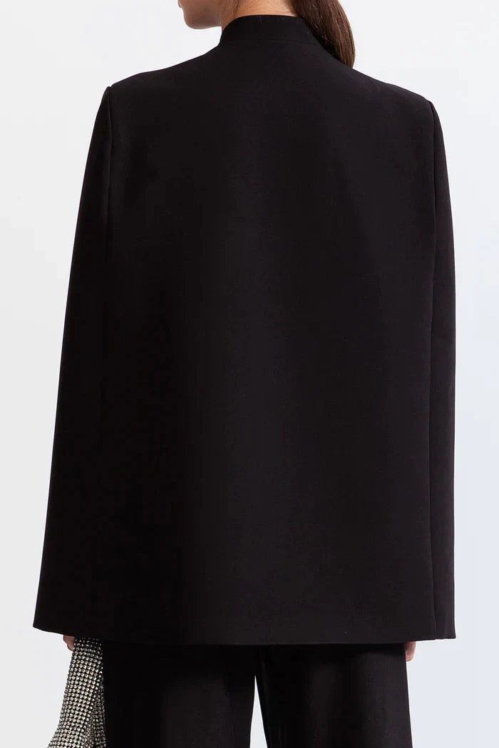 Cape de smoking bijou noir