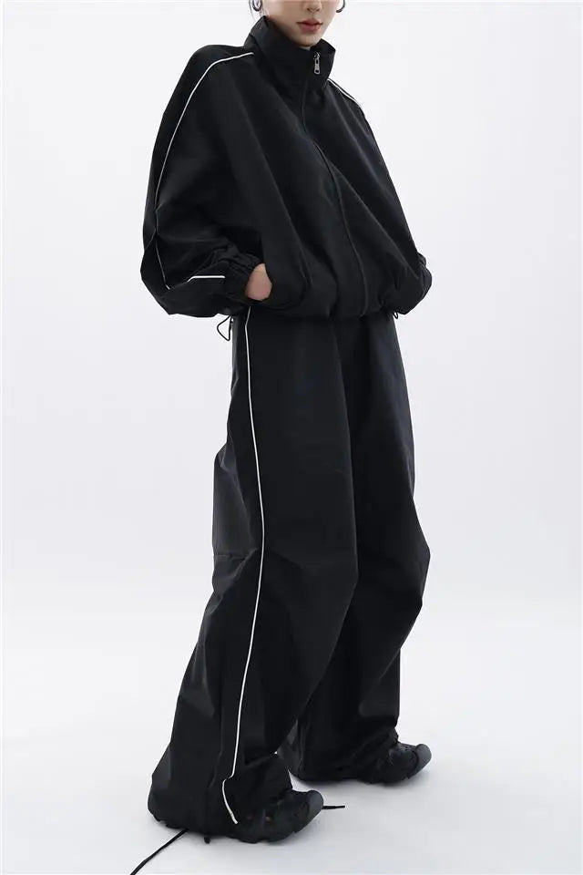 Survàtement sport oversize noir