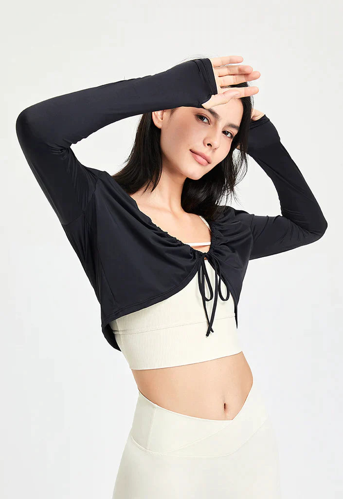 Haut de sport foulard