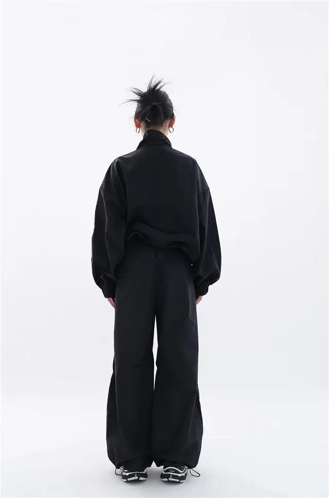 Survàtement sport oversize noir
