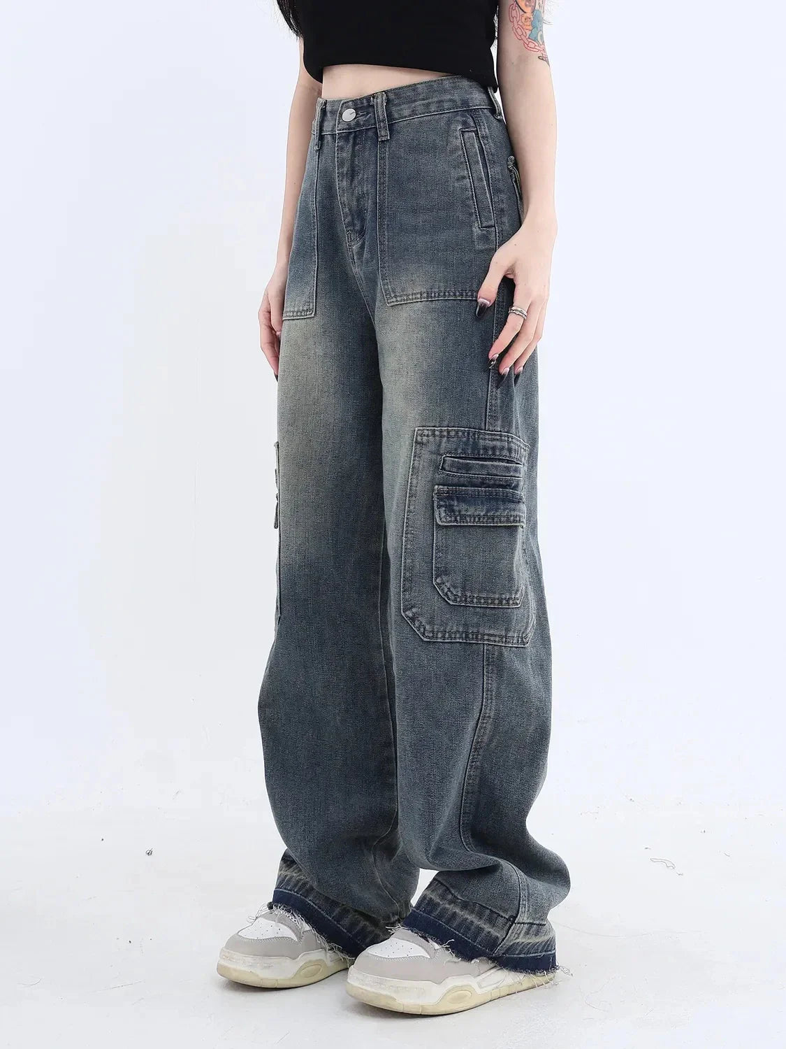 Vintage hoge taille jeans