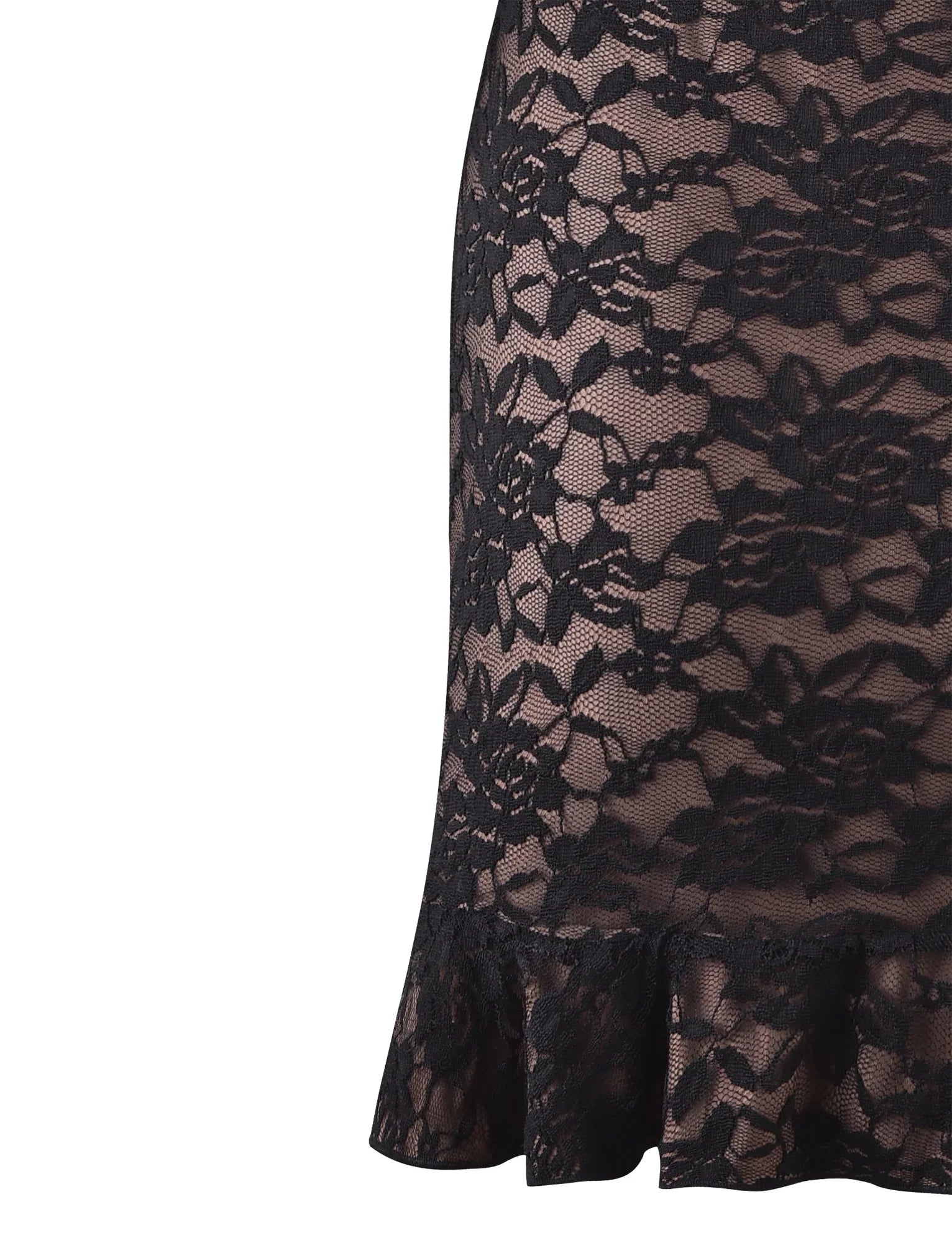 Mini-robe noire vintage