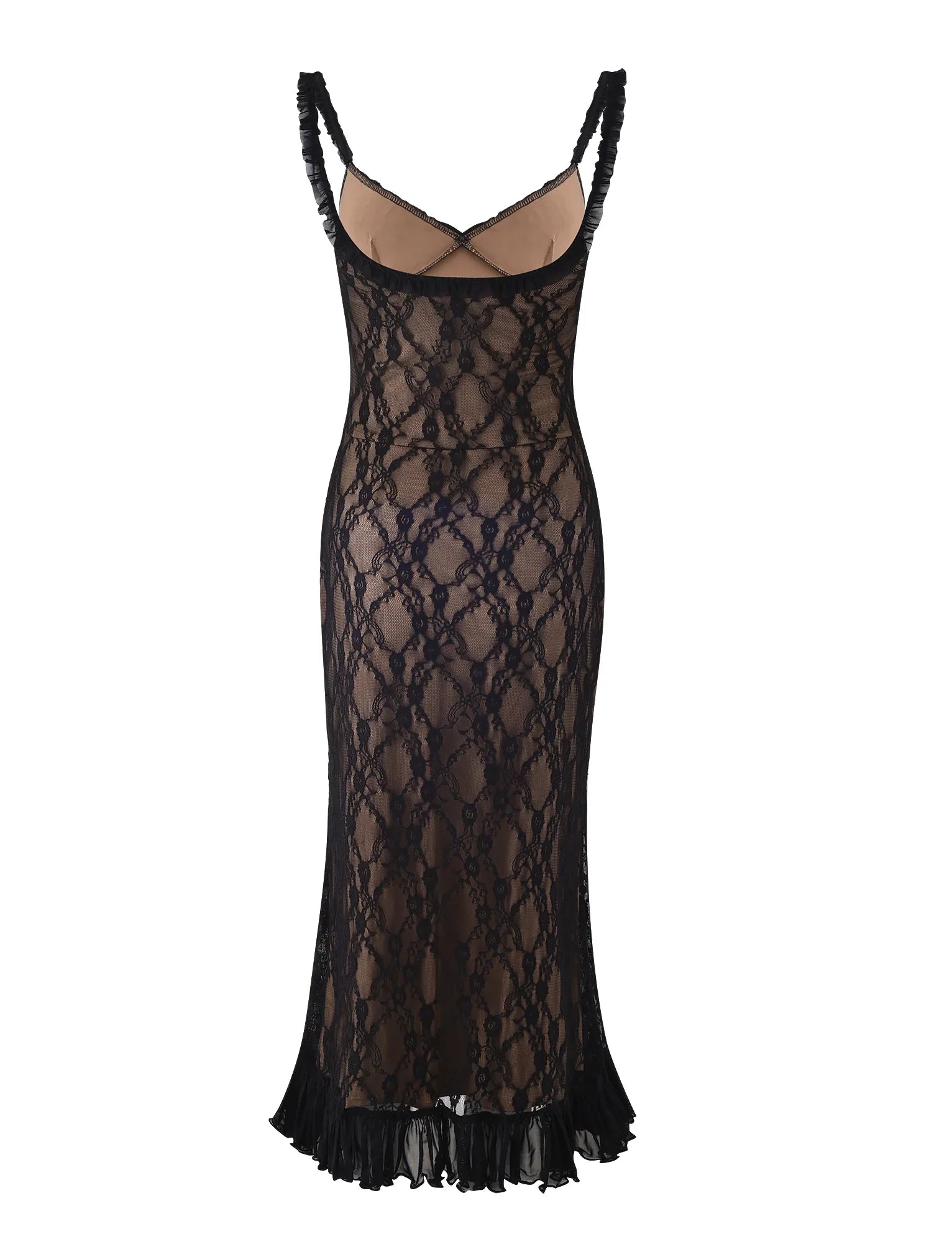 Robe longue avec structure