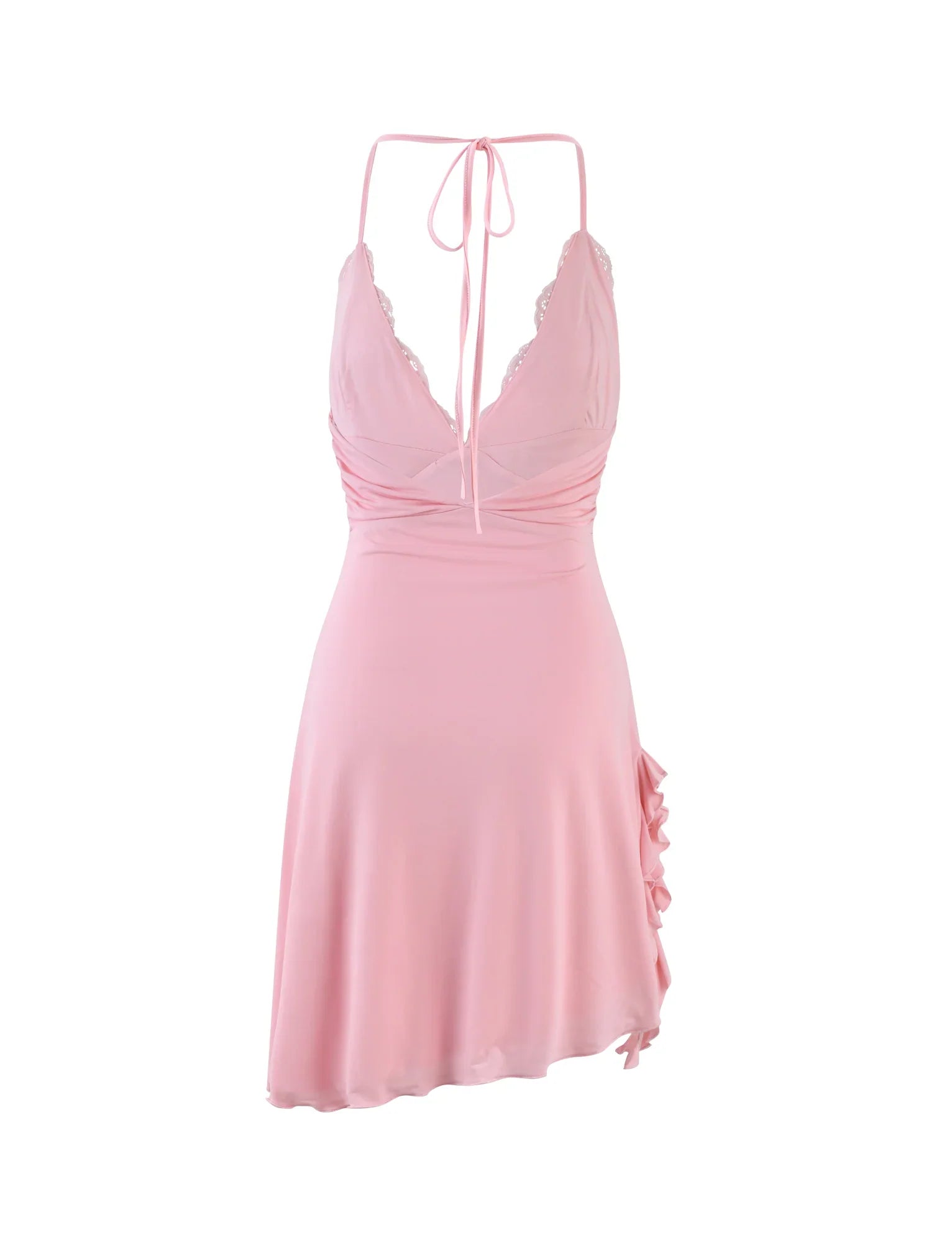 Robe creuse en dentelle de luxe