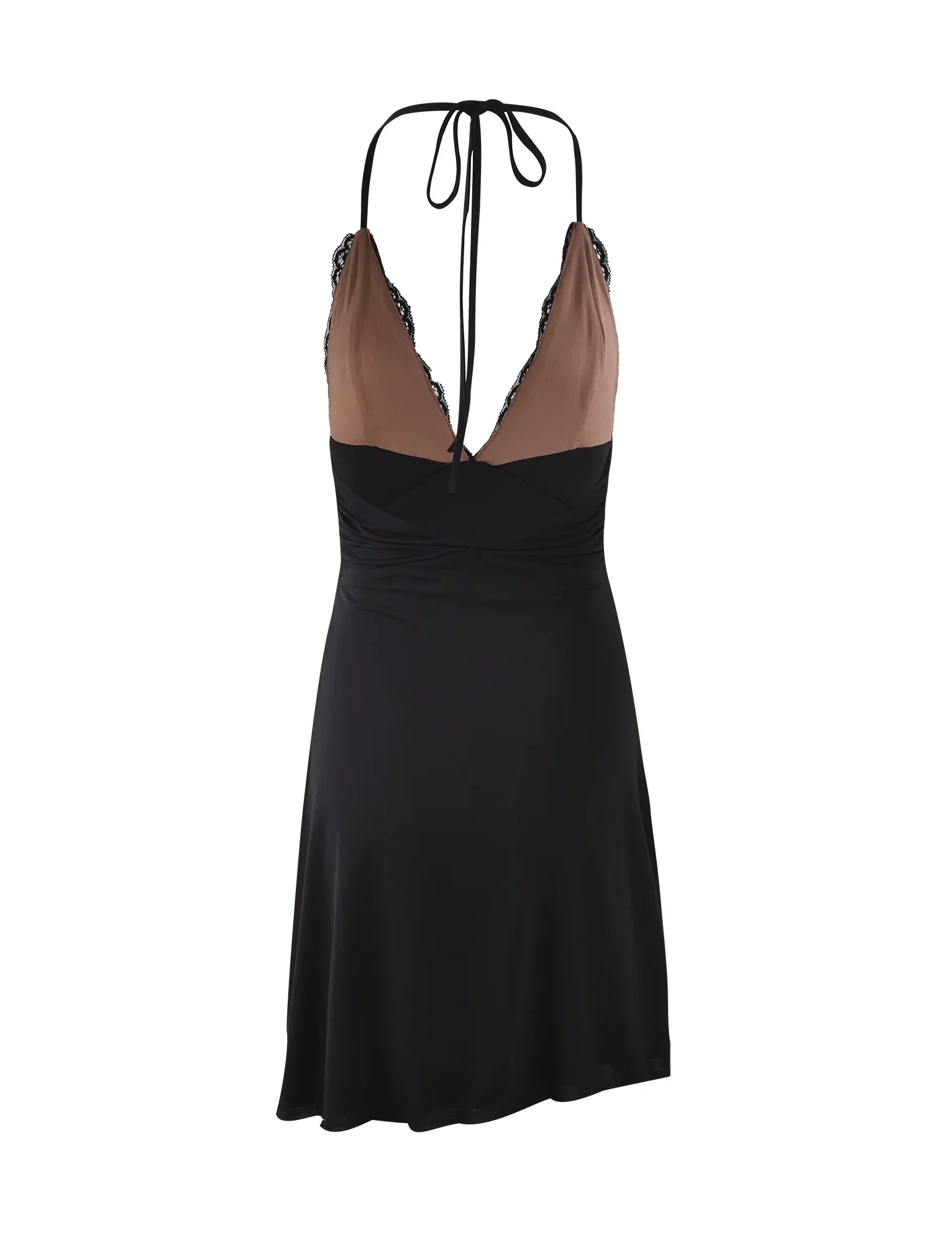 Robe creuse en dentelle de luxe