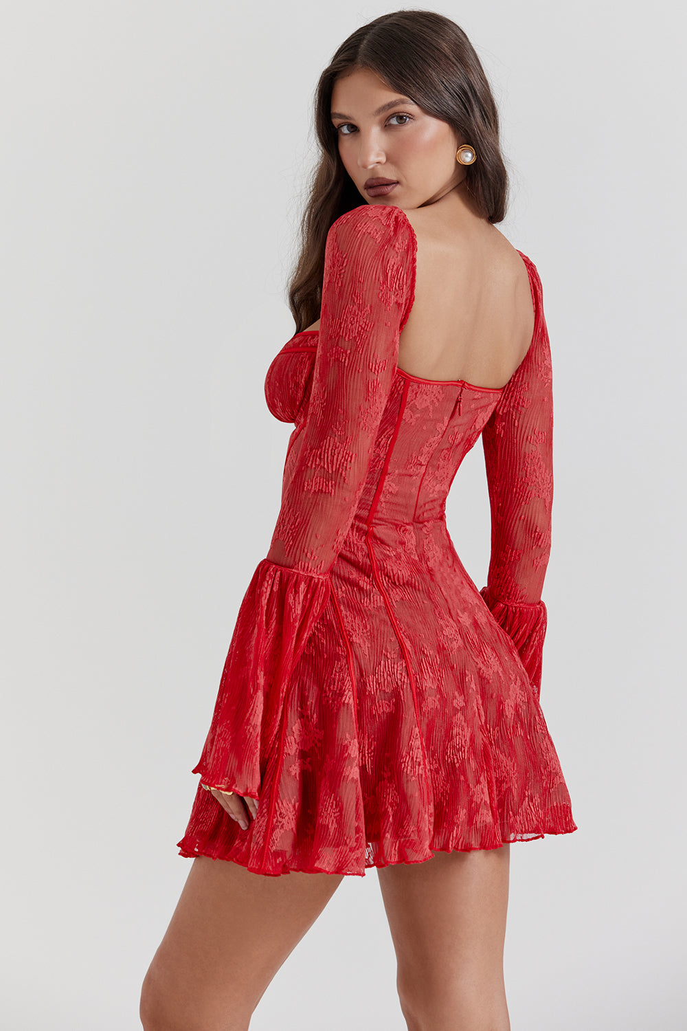 Robe corset Kanten