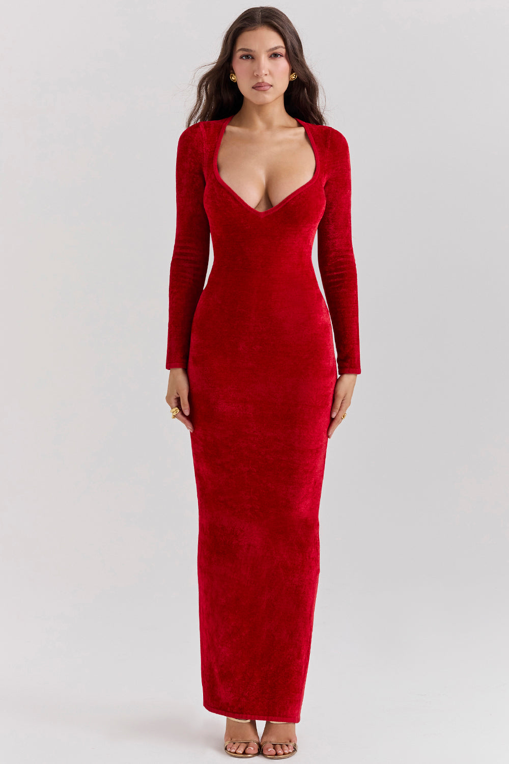 Jolie robe de Scarlett chenille