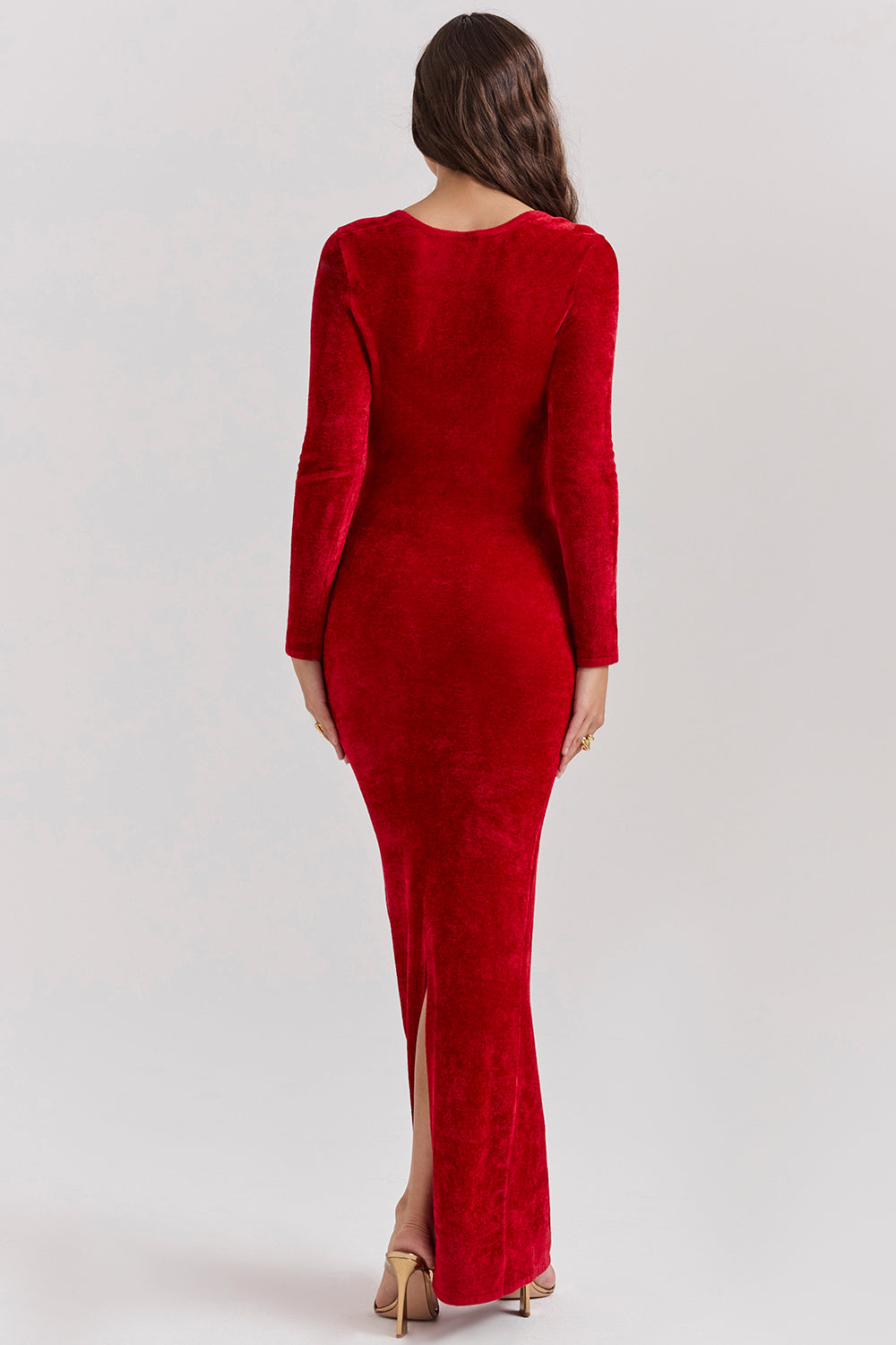 Jolie robe de Scarlett chenille