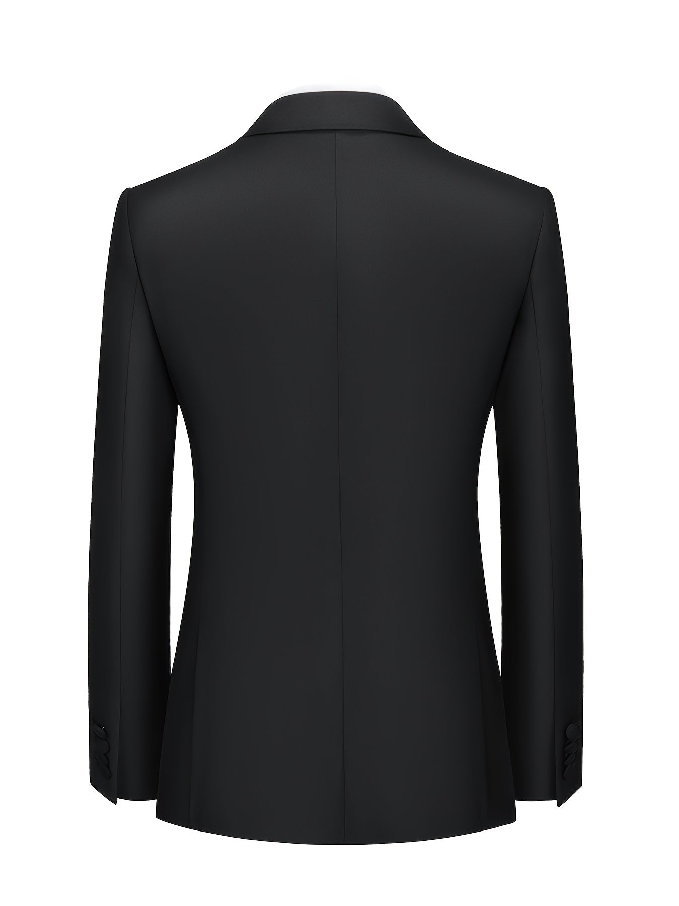 Blazer homme noir à col V