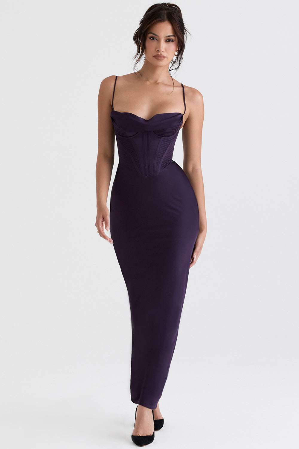 Robe longue corset élégante