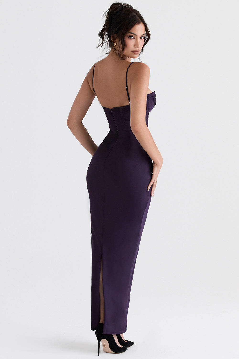 Robe longue corset élégante