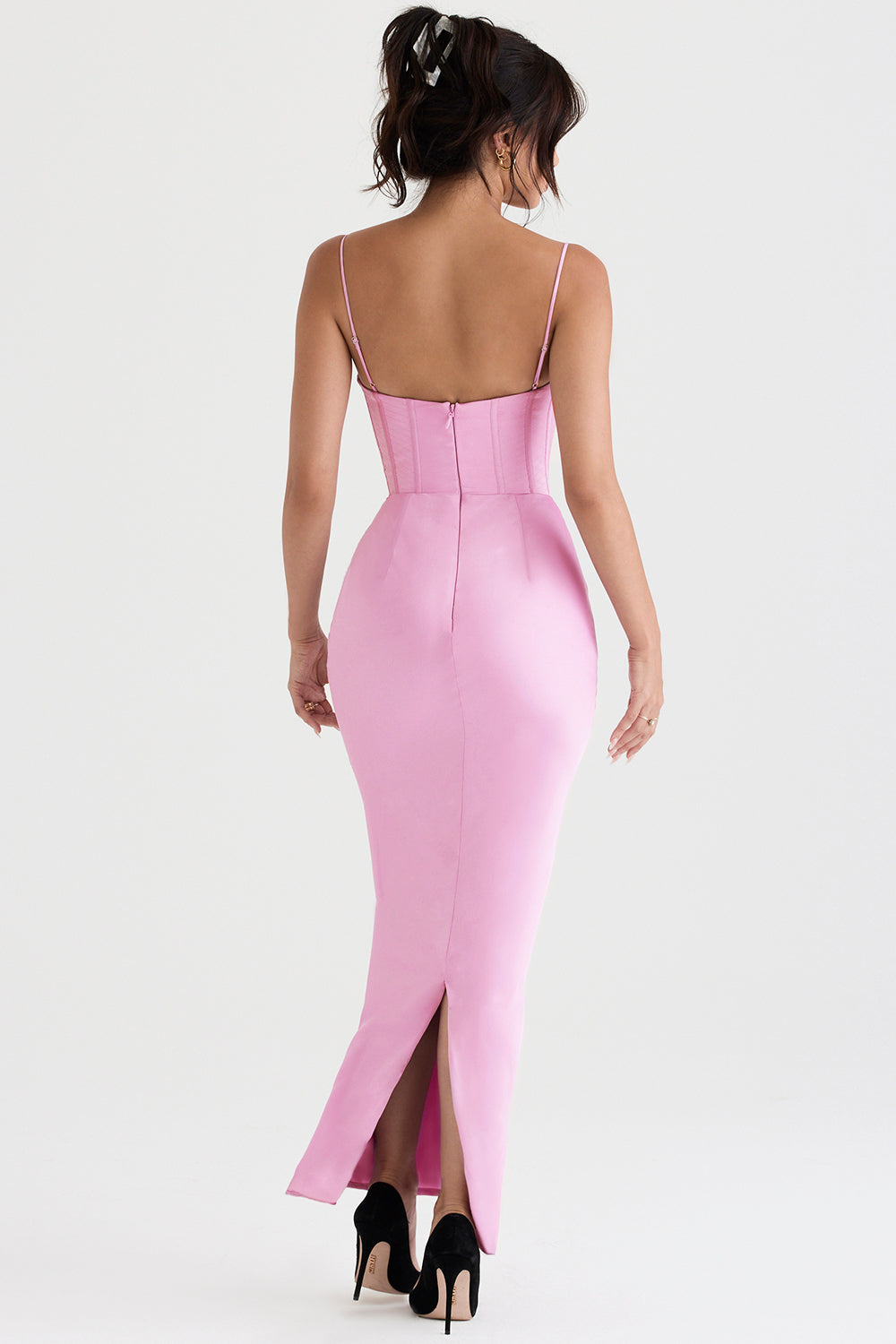 Robe longue corset élégante