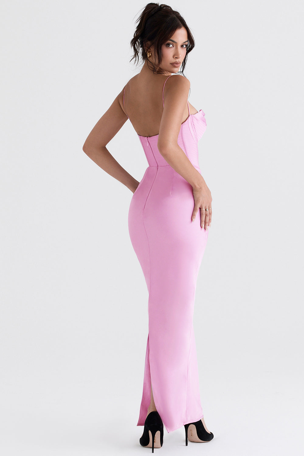Robe longue corset élégante