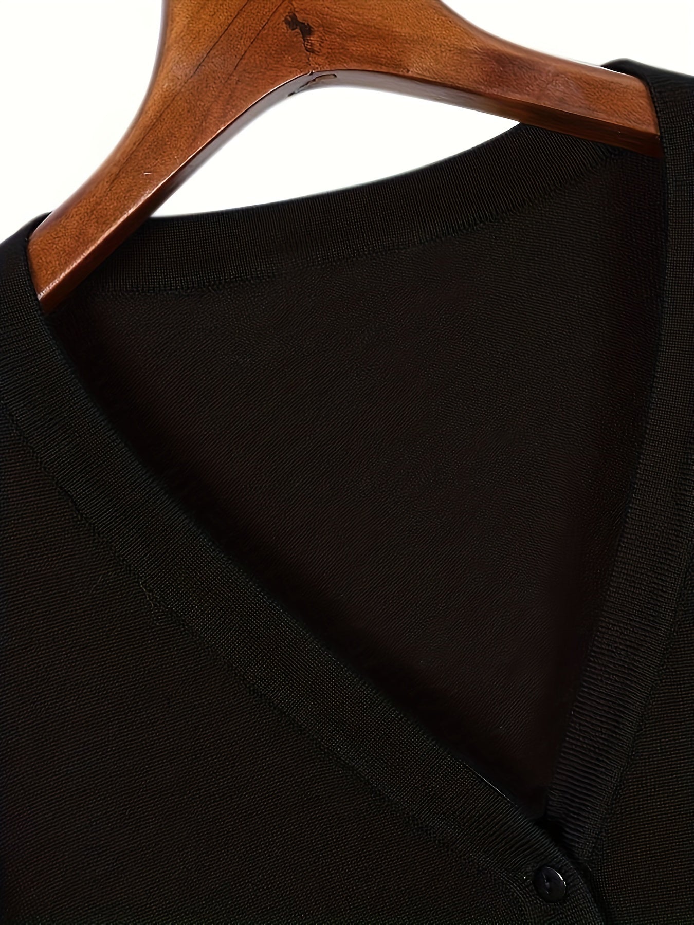Cardigan boléro avec fermeture boutonnée