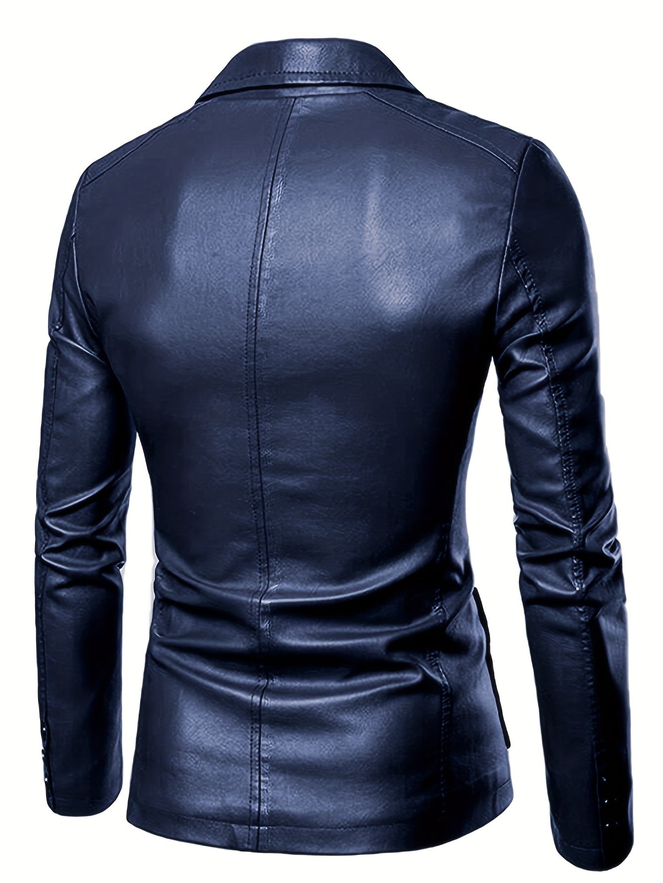 Blazer en cuir pour homme