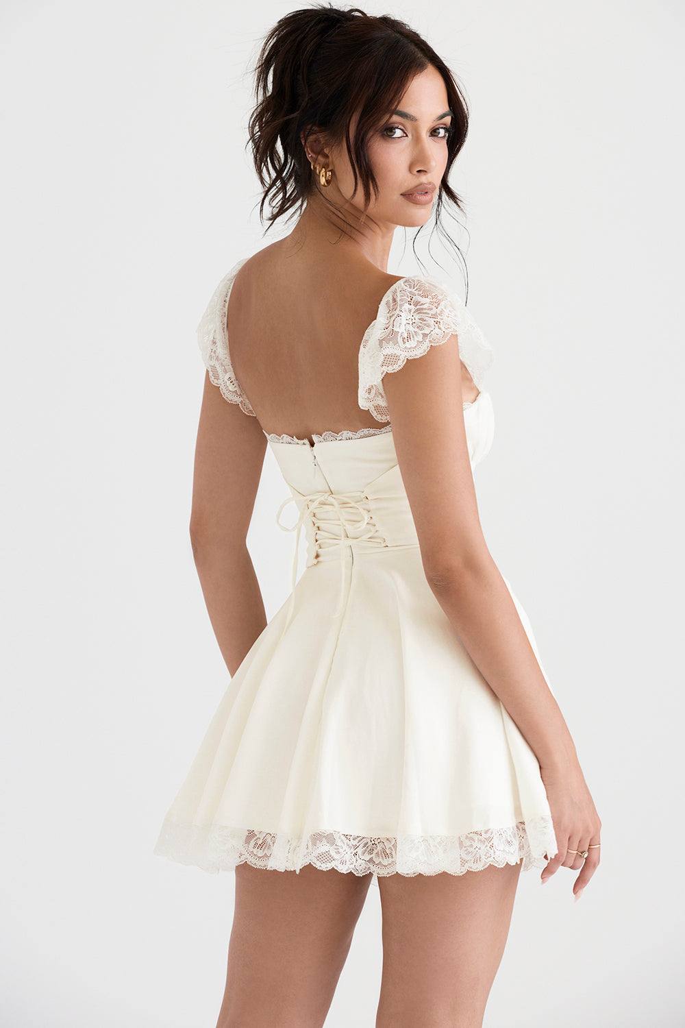 Robe courte trapàze